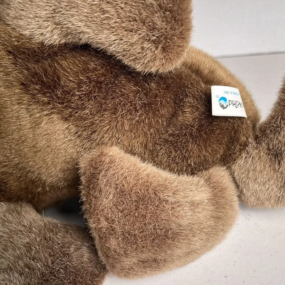 Vintage Sea World Walrus Plush Stuffed Animal Stuffie Toy 1998 with Tag EUC